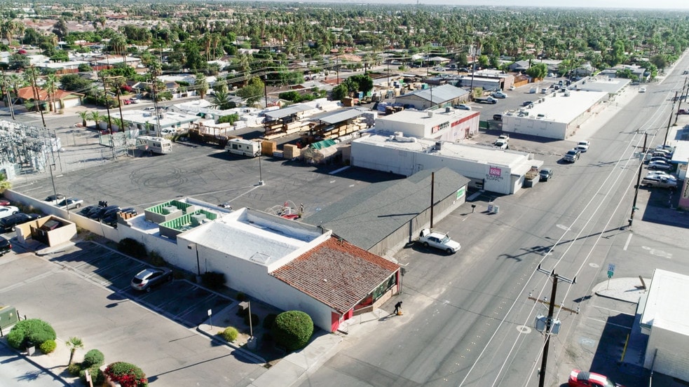396-400 E Sunny Dunes Rd, Palm Springs, CA for lease - Aerial - Image 3 of 8