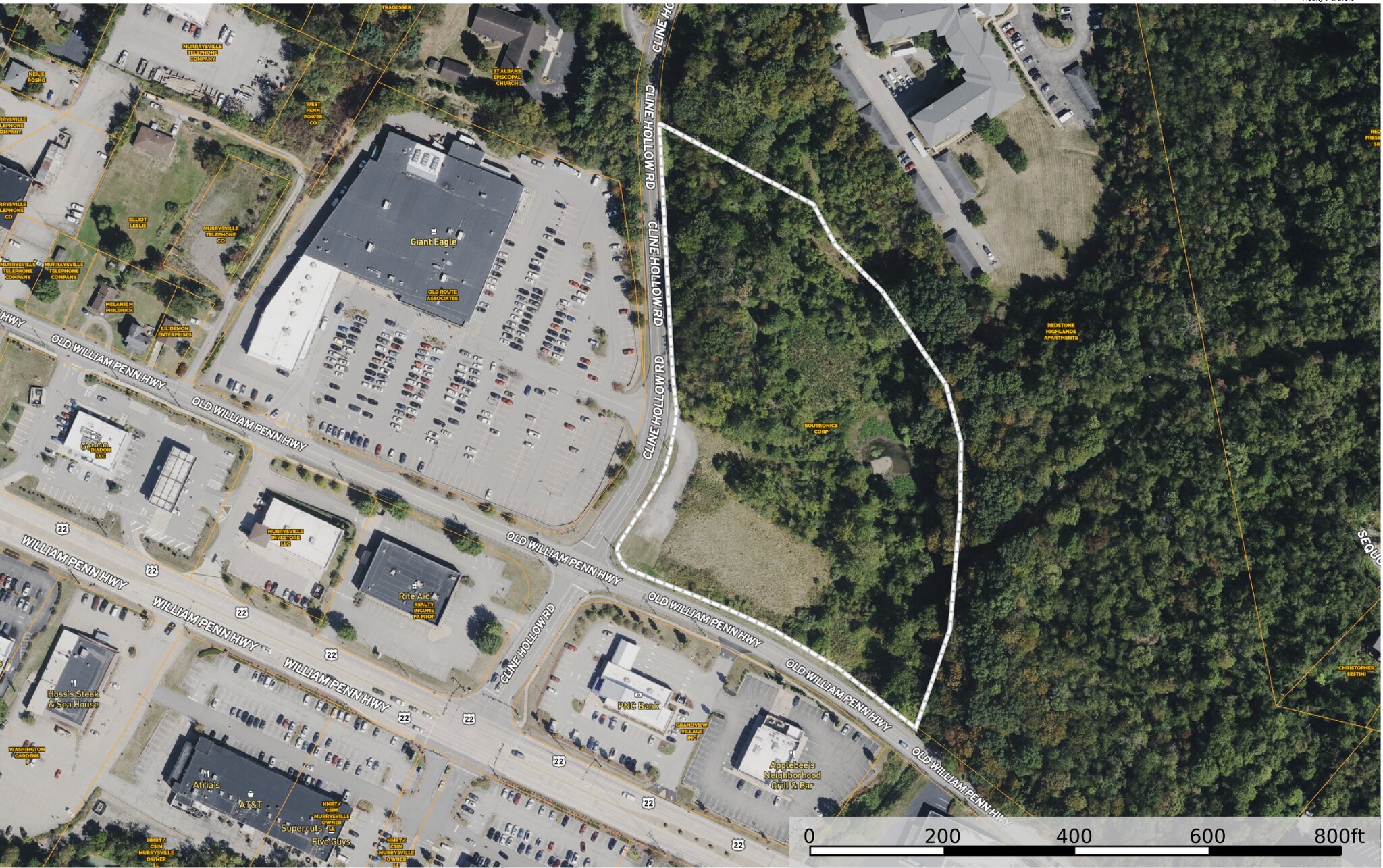 4820 Old William Penn Hwy, Murrysville, PA à louer Aérien- Image 1 de 2