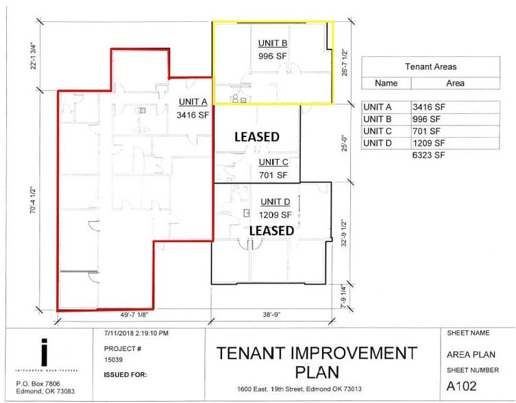 1600 E 19th St, Edmond, OK for lease - Other - Image 2 of 2