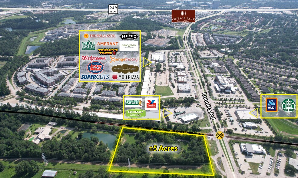 9639 Louetta Rd, Spring, TX à vendre - Photo du bâtiment - Image 2 de 4