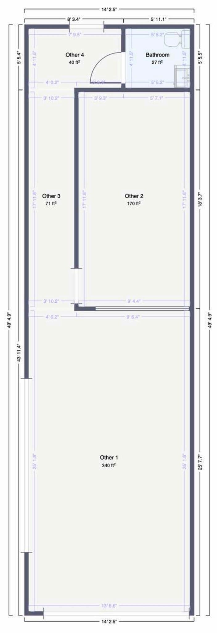 2081 W Highway 89A, Sedona, AZ for lease Floor Plan- Image 1 of 1
