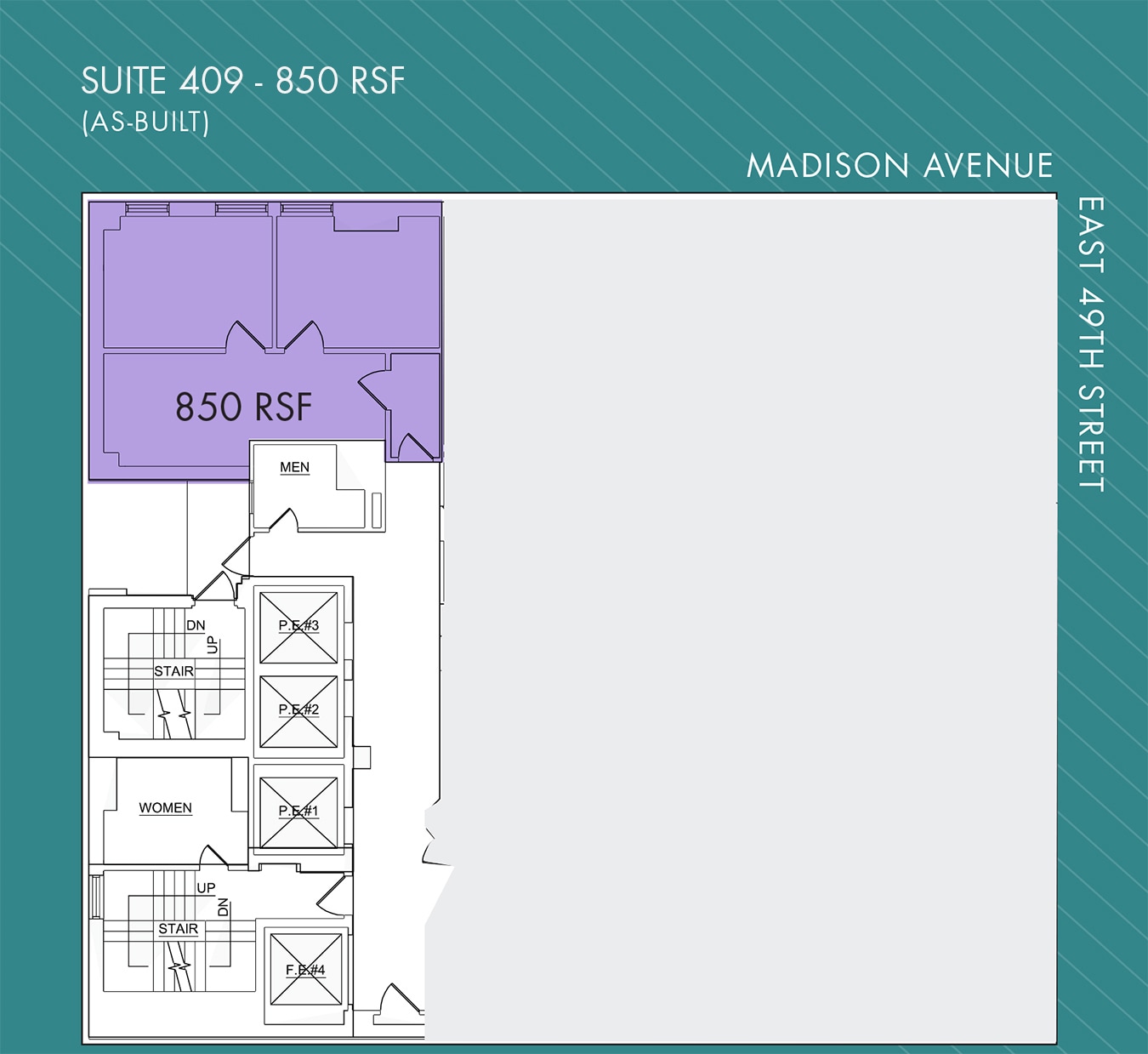 425 Madison Ave, New York, NY à louer Plan d’étage- Image 1 de 4