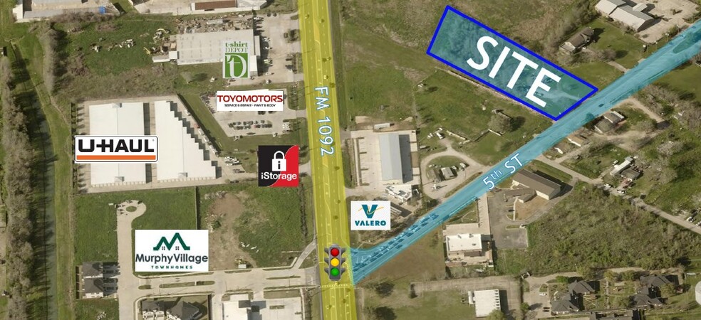 3610 5th St, Stafford, TX à vendre - Photo du bâtiment - Image 2 de 2