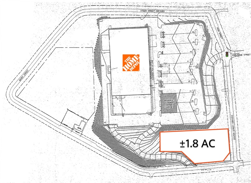 999 Linda Vista Drive, Hendersonville, NC à vendre - Plan de site - Image 3 de 3