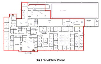270 Ch du Tremblay, Boucherville, QC à louer Plan d’étage- Image 1 de 1