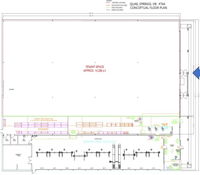 2317 W Memorial Rd, Oklahoma City, OK for lease - Floor Plan - Image 2 of 2