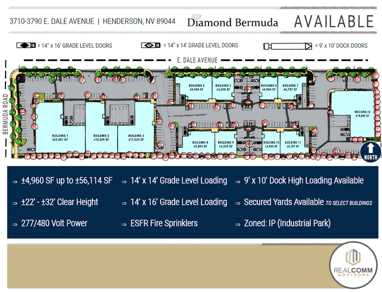 Diamond Bermuda portefeuille de 11 propriétés à vendre sur LoopNet.ca - Plan de site - Image 2 de 20