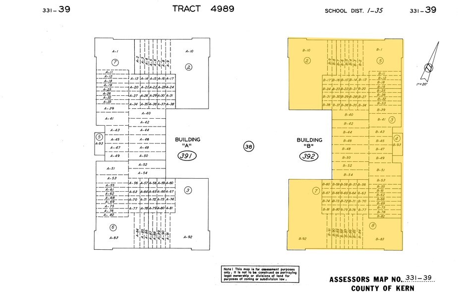 6001 Truxtun Ave, Bakersfield, CA à vendre - Plan cadastral - Image 2 de 26