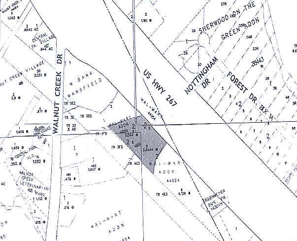 851 N Highway 287, Mansfield, TX à vendre - Plan cadastral - Image 2 de 12
