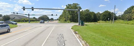 21539 County Line Rd, Lutz, FL - aerial  map view