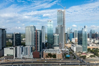 610 Davis St, Austin, TX - AERIAL  map view