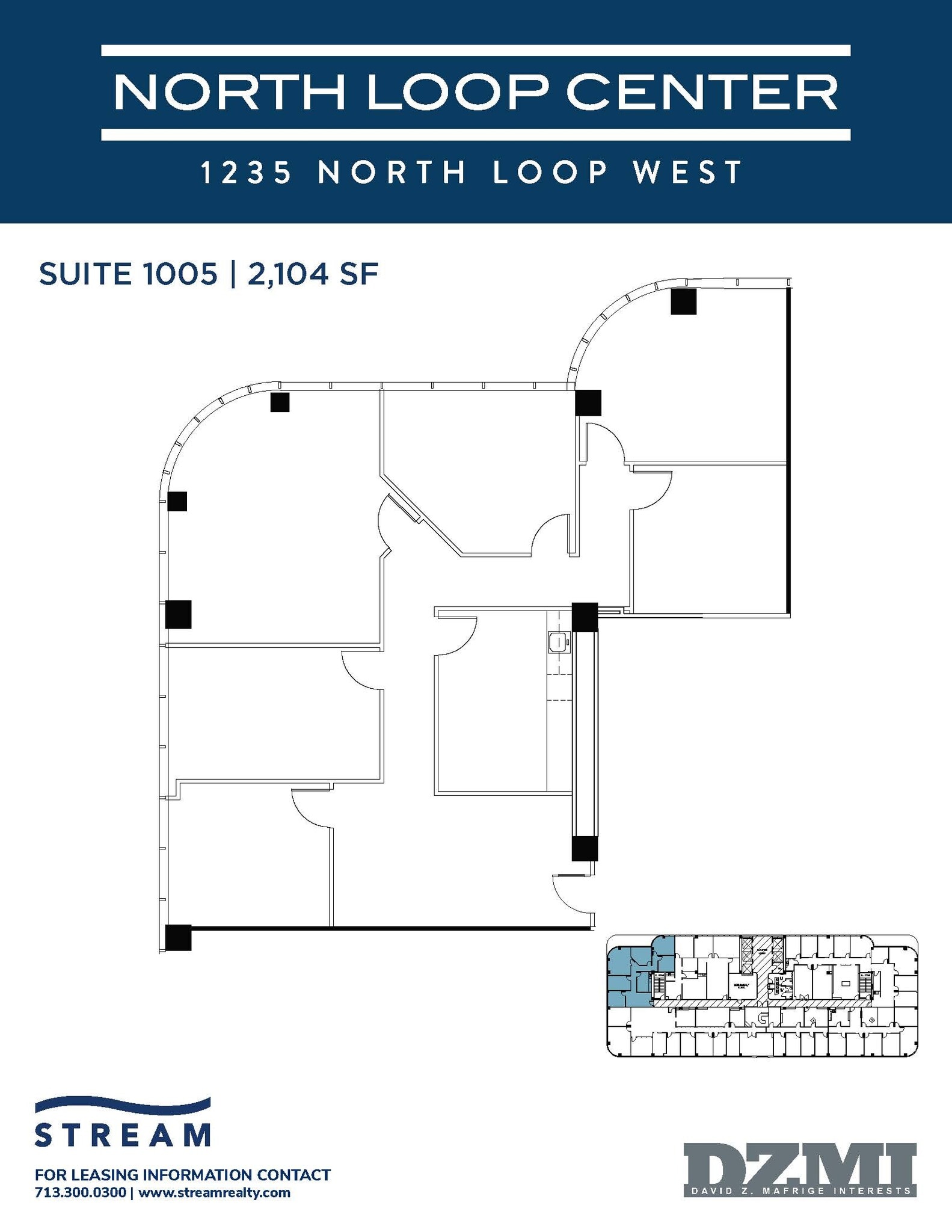 1235 North Loop W, Houston, TX for lease Floor Plan- Image 1 of 1
