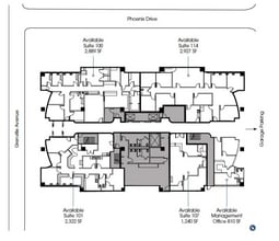 7150 Greenville Ave, Dallas, TX à louer Plan d’étage- Image 1 de 1