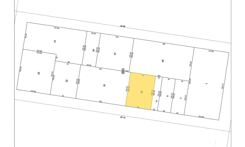 4533 37th St, Long Island City, NY for lease - Plat Map - Image 2 of 2