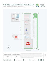 4801-4885 Av Van Horne, Montréal, QC à louer Plan de site- Image 2 de 2