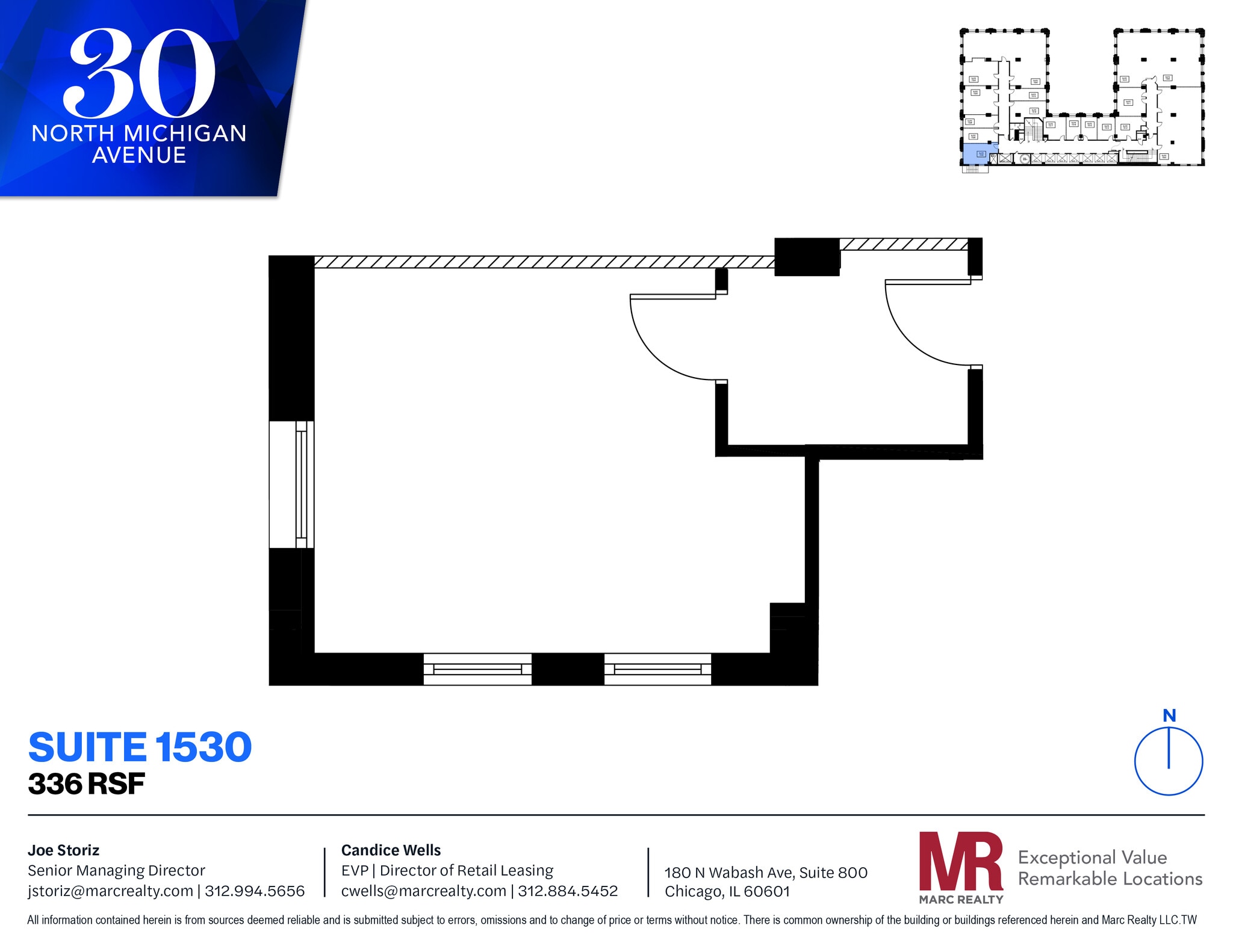 30 N Michigan Ave, Chicago, IL for lease Floor Plan- Image 1 of 4