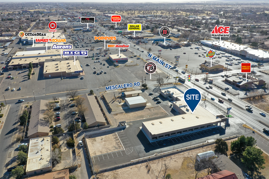 2901 N Main St, Roswell, NM à louer - Photo du bâtiment - Image 2 de 4