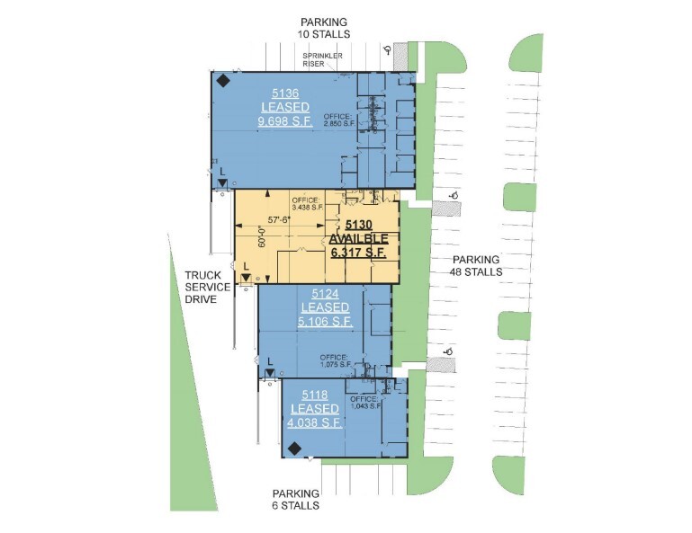 9742 W Foster Ave, Rosemont, IL à louer Plan d  tage- Image 1 de 1