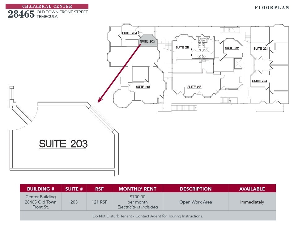 28459-28465 Old Town Front St, Temecula, CA for lease Floor Plan- Image 1 of 1
