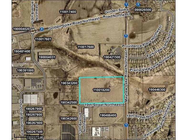 Lot 2, Sauk Rapids, MN for sale - Aerial - Image 2 of 3