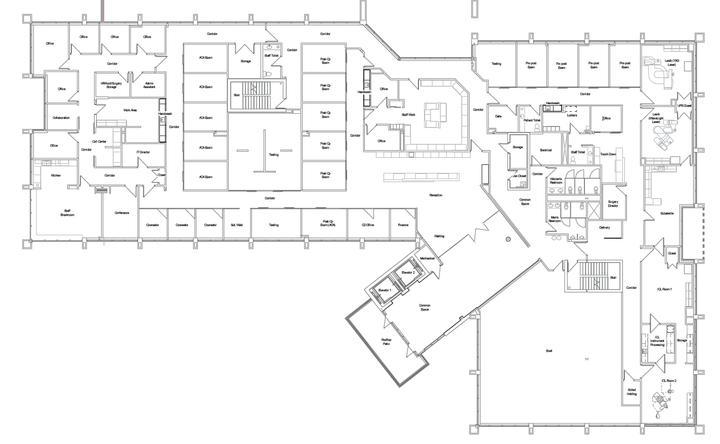 8300 College Blvd, Overland Park, KS à louer Plan d’étage- Image 1 de 1