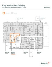 1331 W Grand Pky N, Katy, TX à louer Plan d’étage- Image 1 de 2