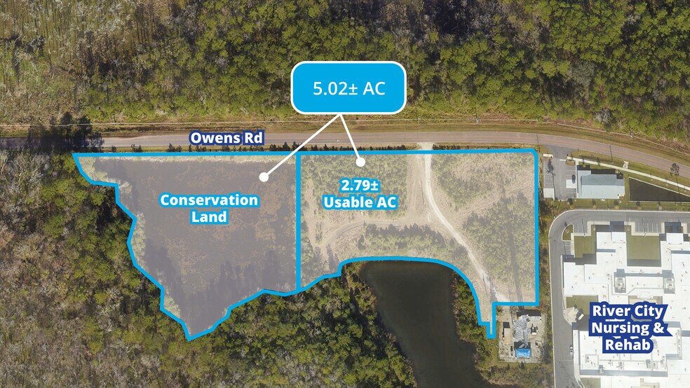Owens Rd, Jacksonville, FL à vendre - Photo du bâtiment - Image 1 de 2
