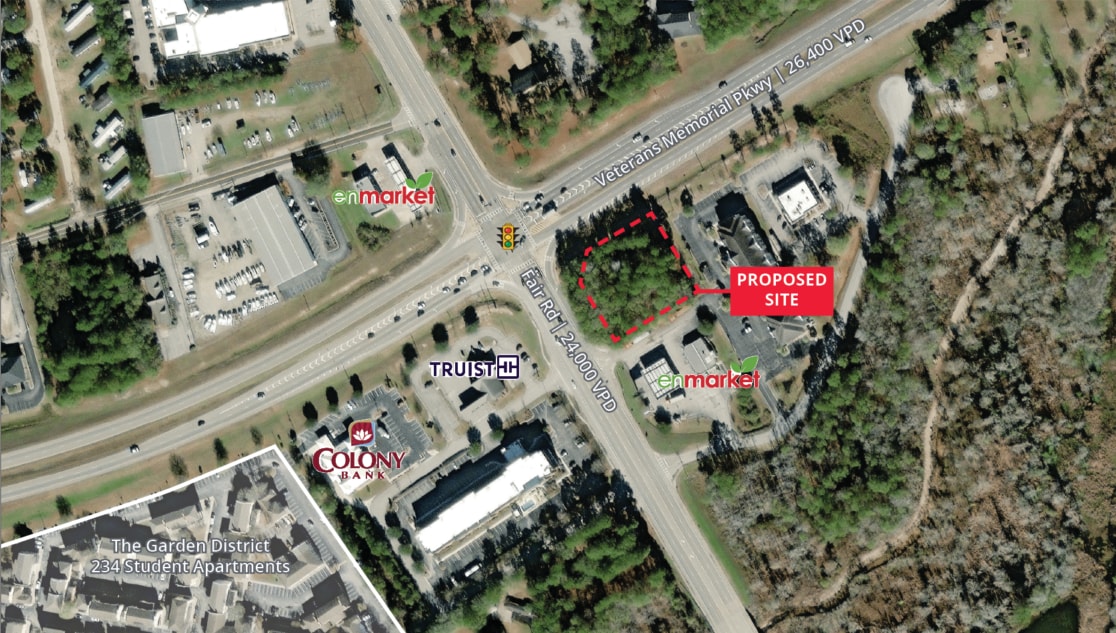 Veterans Memorial Pky, Statesboro, GA for lease Primary Photo- Image 1 of 6