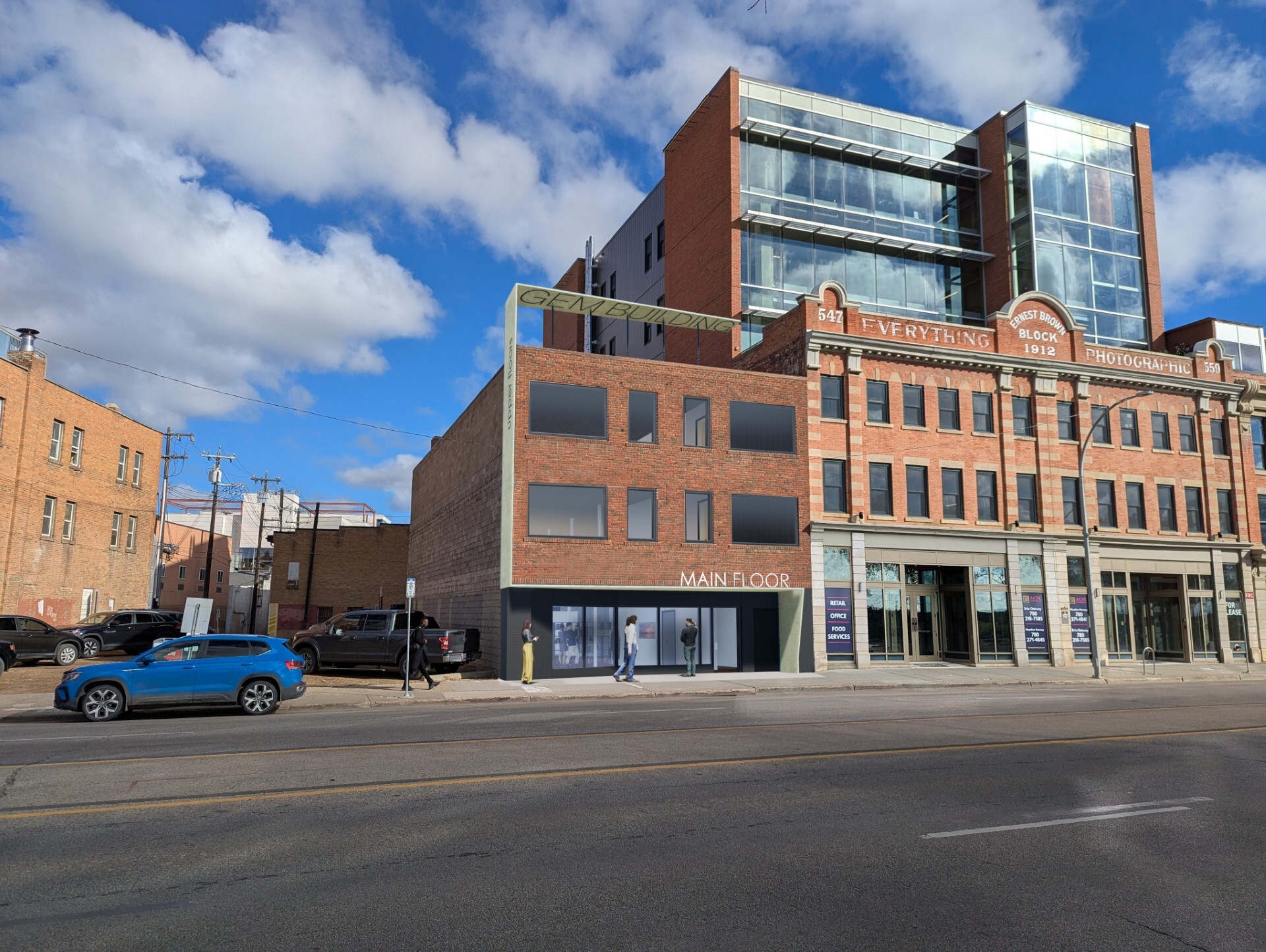 9676 Jasper Ave NW, Edmonton, AB for lease Primary Photo- Image 1 of 3