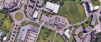 Besançon - Aerial map view