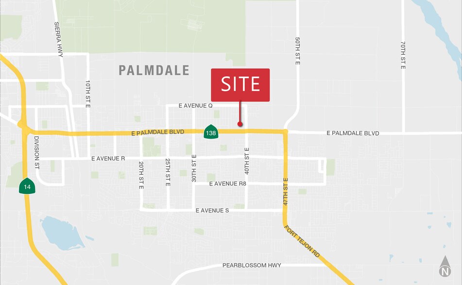 3747 E Palmdale Blvd, Palmdale, CA à vendre - Photo du bâtiment - Image 3 de 5