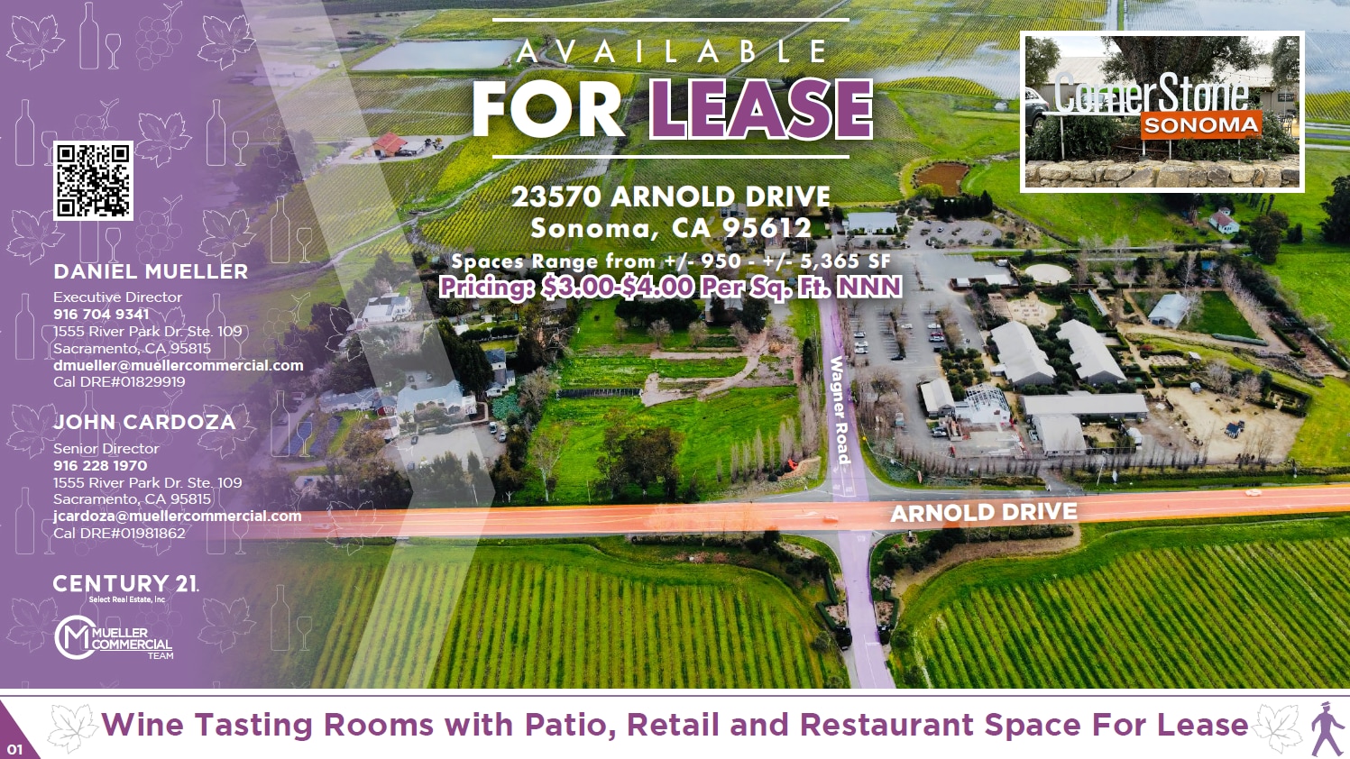 23562-23592 Arnold Dr, Sonoma, CA for lease Primary Photo- Image 1 of 18