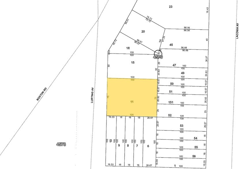 3004 Lurting Ave, Bronx, NY à vendre - Plan cadastral - Image 2 de 3