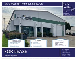 2710-2720 W 5th Ave, Eugene OR - Warehouse