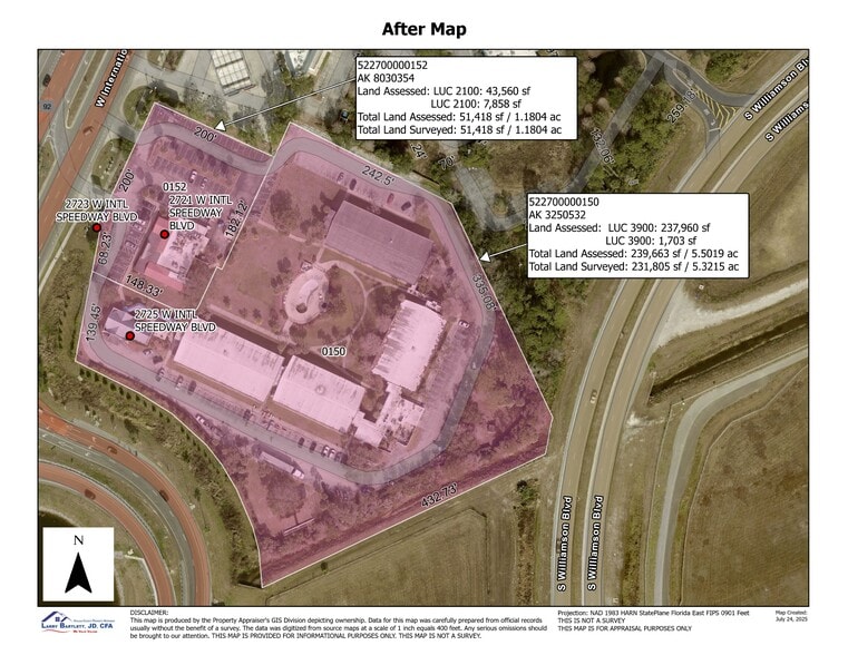 2721 W International Speedway Blvd, Daytona Beach, FL for sale - Site Plan - Image 2 of 2