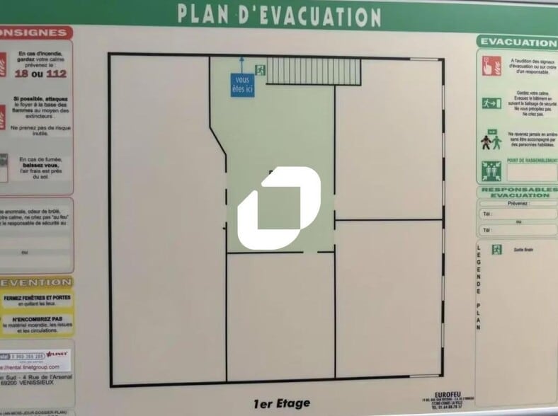 4 Rue De L'Arsenal, Vénissieux à vendre - Plan d’étage - Image 3 de 3