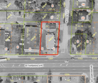 1201 W Fairbanks Ave, Orlando, FL à louer - Plan cadastral - Image 3 de 29