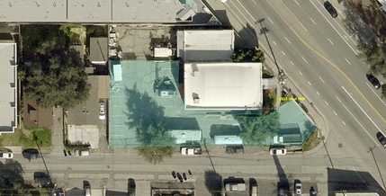 7746 Foothill Blvd, Tujunga, CA - AÉRIEN Vue de la carte