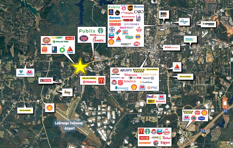 1861 Roanoke Rd, Lagrange, GA for lease - Building Photo - Image 2 of 3
