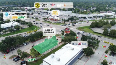 101 E Parkwood Ave, Friendswood, TX - AERIAL map view