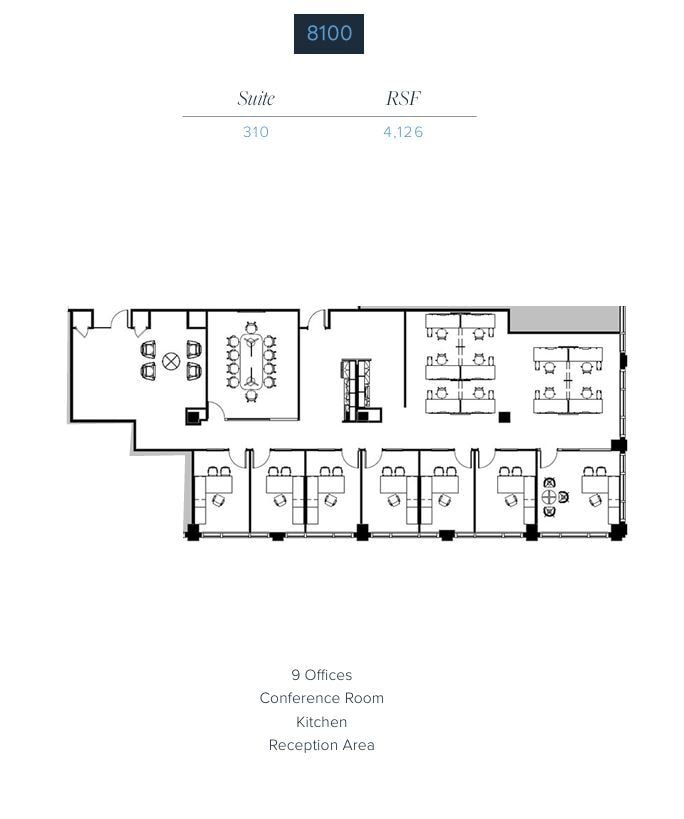8100 Boone Blvd, Vienna, VA for lease Floor Plan- Image 1 of 1