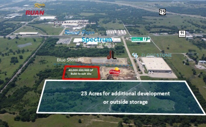 Blue Stem Rd, Denison, TX for lease Primary Photo- Image 1 of 3