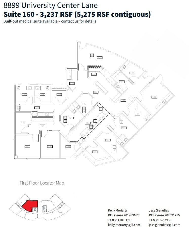 8899 University Center Ln, San Diego, CA for lease Floor Plan- Image 1 of 1