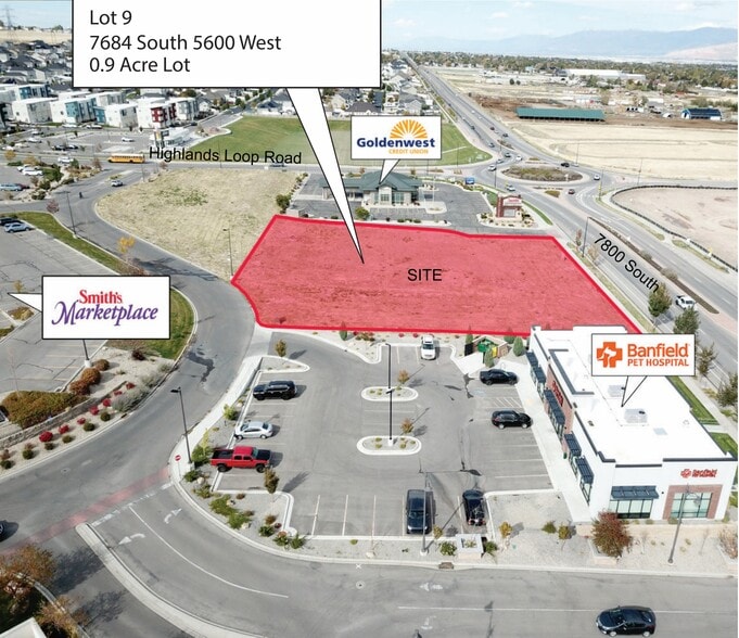 7684 5600 w, West Jordan, UT for sale - Site Plan - Image 3 of 5