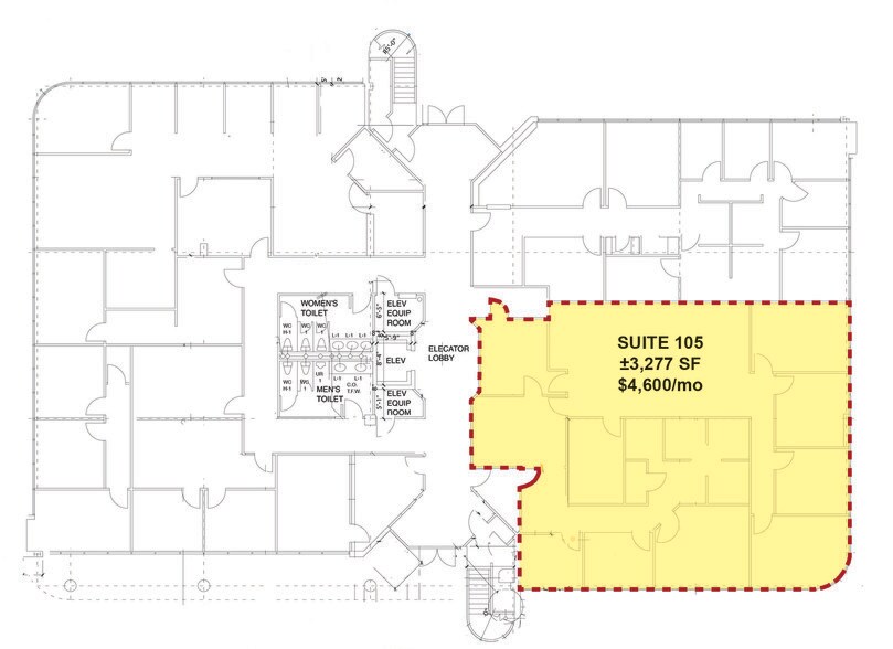 10201 W Markham St, Little Rock, AR à louer - Plan d’étage - Image 2 de 9