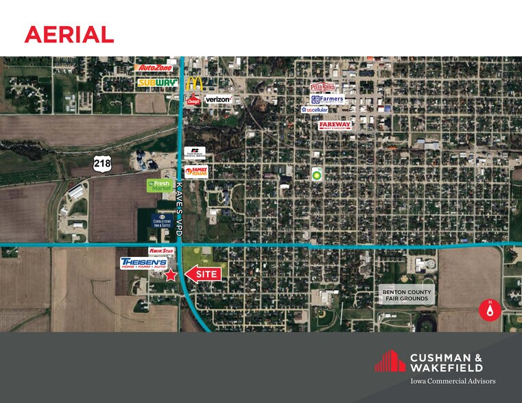 K Ave, Vinton, IA for sale - Building Photo - Image 2 of 2