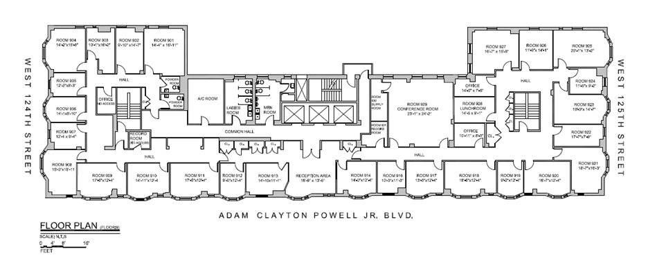 2090 Seventh Ave, New York, NY for lease Floor Plan- Image 1 of 1