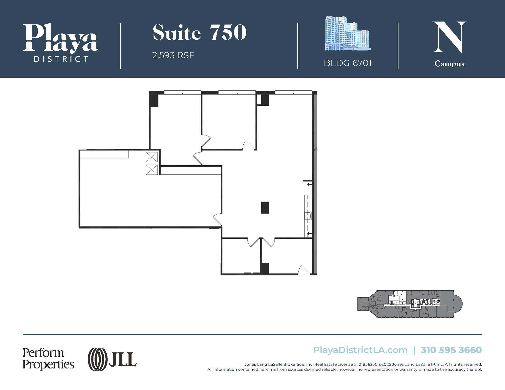 6100 Center Dr, Los Angeles, CA for lease Floor Plan- Image 1 of 1