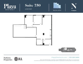 6100 Center Dr, Los Angeles, CA for lease Floor Plan- Image 1 of 1