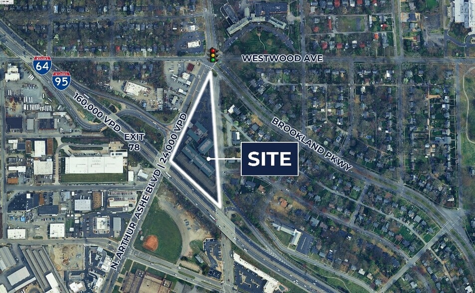 3207 & 3215 N Arthur Ashe Blvd, Richmond, VA for sale - Building Photo - Image 2 of 2